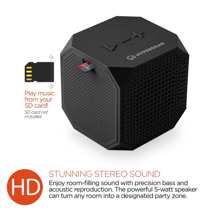 Haut-parleur sans fil HyperGear Sound Cube