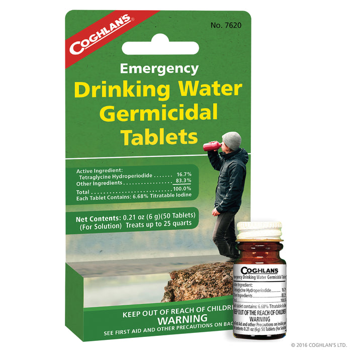 Emergency Drinking Water Tablets