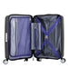 American Tourister Curio medium suitcase with blue accents