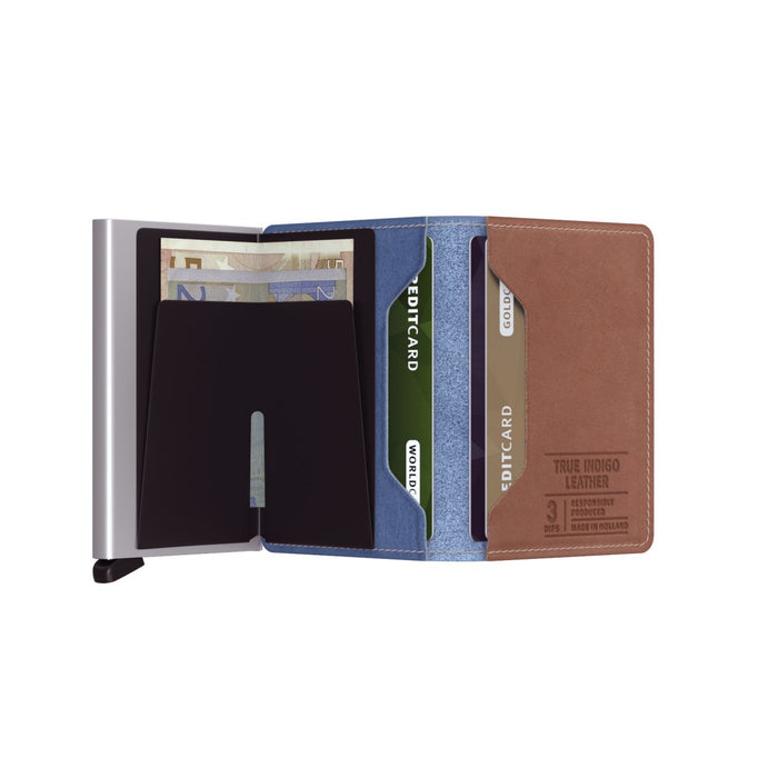 Portefeuille “Slim wallet” anti-RFID Indigo 3 Secrid