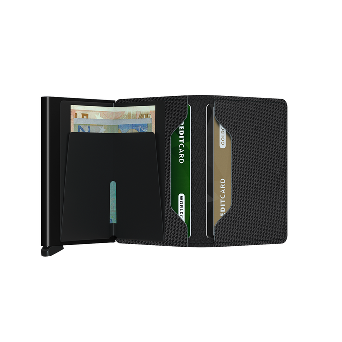 Secrid Portefeuille “Slim wallet” anti-RFID carbone