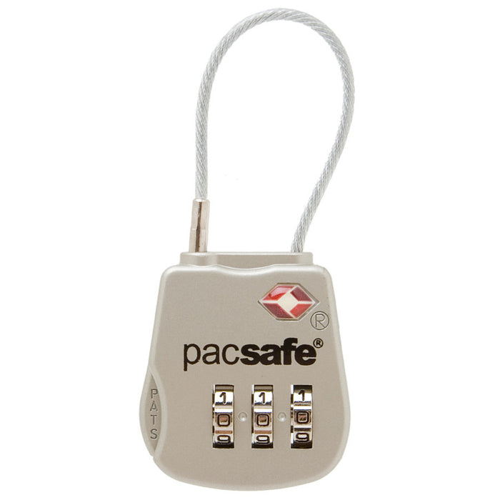Pacsafe Prosafe 800 Câble antivol à 3 chiffres accepté par la TSA