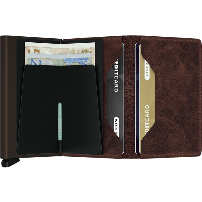 Portefeuille “Slim Wallet” Anti-RFID «Vintage» Secrid®