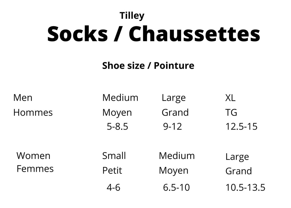 Tilley Unisex Travel Ankle Socks