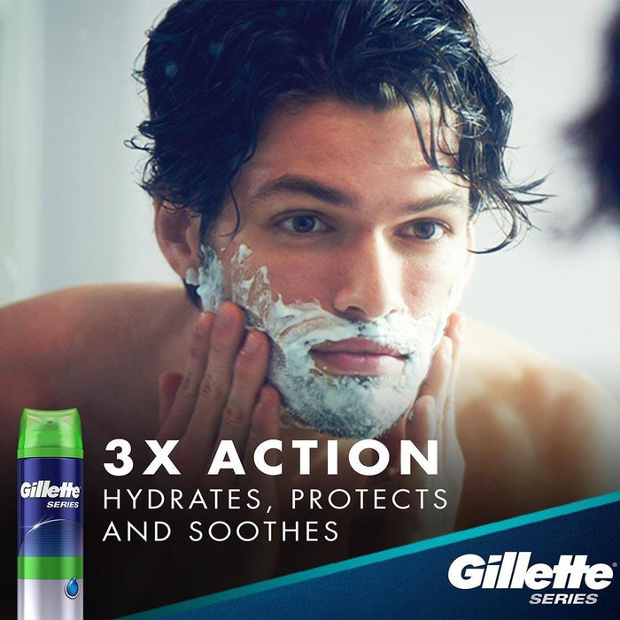 Gillette Sensitive Skin Shaving Gel - 2.5 oz