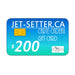 Online Gift Card - Jet-Setter.ca