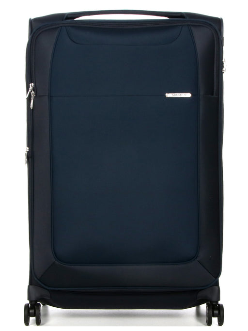 Blue Samsonite D'Lite Large Spinner Expandable suitcase, 55cm