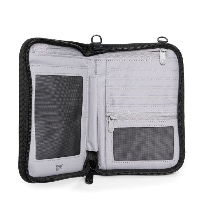 Pacsafe RFIDsafe™ V150 Anti-theft RFID Blocking Compact Travel Organiz —