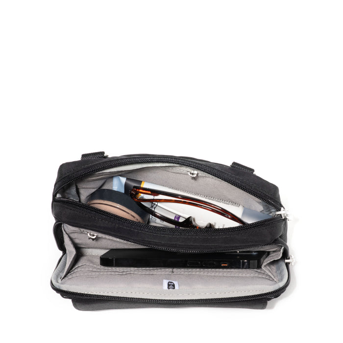 Baggallini Modern Sac bandoulière à double fermeture éclair