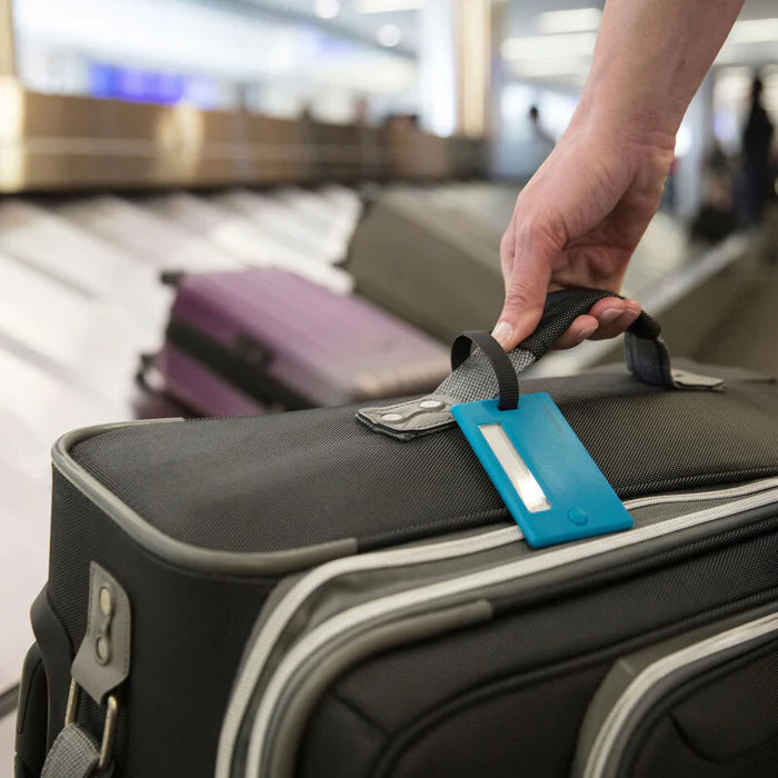 Set de 2 étiquettes de bagage privées