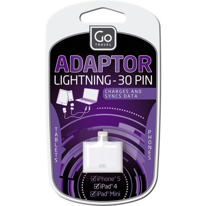 Lightning - 30 Pin Adaptor for Apple® - Jet-Setter.ca
