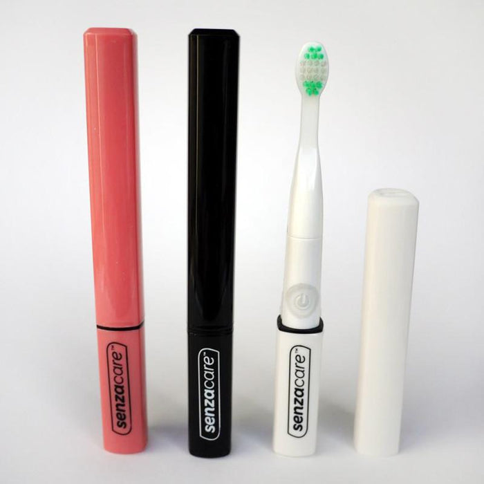 SenzaCare TravelSonic Portable Electric Toothbrush - Jet-Setter.ca