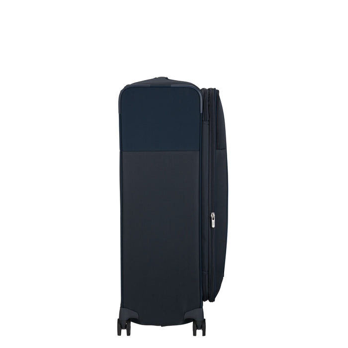 Samsonite D'Lite Large Spinner suitcase in black with expandable feature