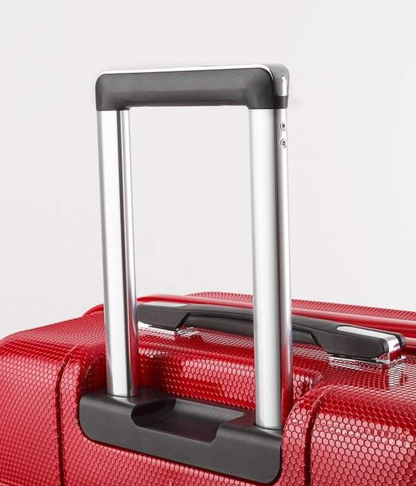 Echolac Square 20 Expandable Carry-On Spinner Red
