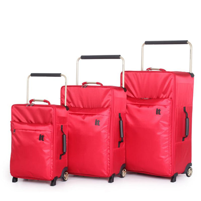 World's Lightest 26" Rolling Upright - Red - Jet-Setter.ca