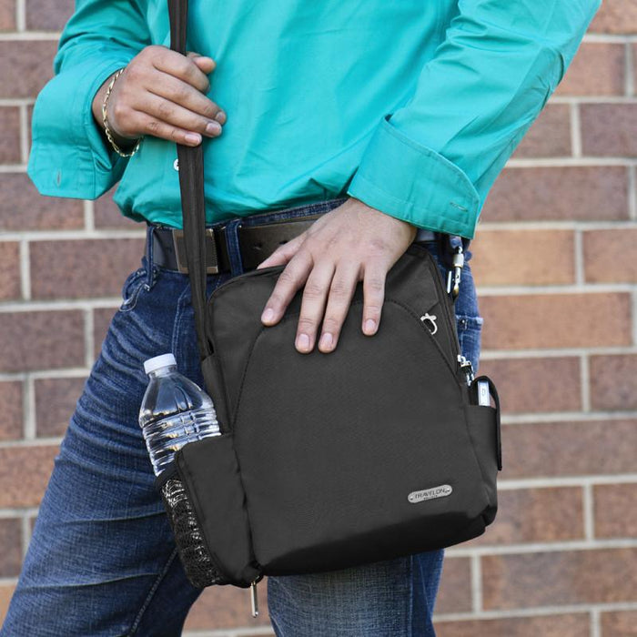 Anti Theft Classic Shoulder Bag by Travelon Jet Setter