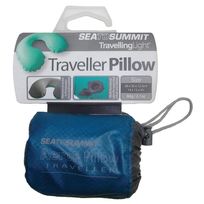 Aeros Traveller Neck Pillow available in blue color option