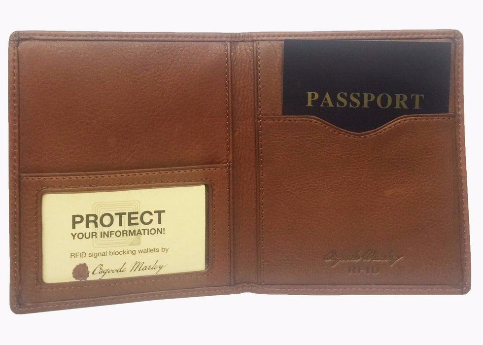 Osgoode Marley RFID Leather Passport Case Cover