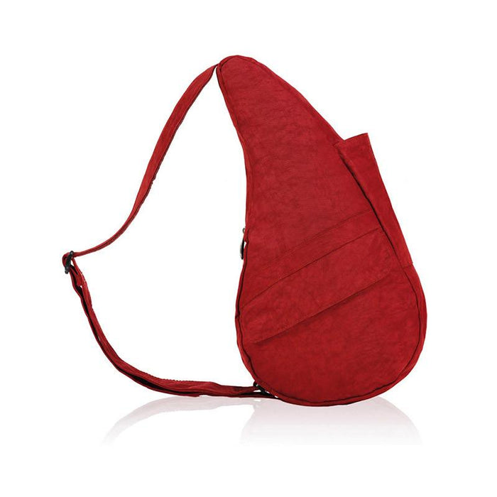 AmeriBag Healthy Back Bag in red featuring its ergonomic strap design