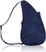 Ergonomic blue microfiber sling bag from AmeriBag with adjustable strap