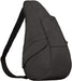 Black microfiber AmeriBag Healthy Back Bag with nylon sling for comfortable wear