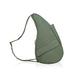 AmeriBag Healthy Back Bag in green microfiber with ergonomic strap design