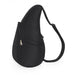 Sleek black AmeriBag Healthy Back Bag with secure zipper closure