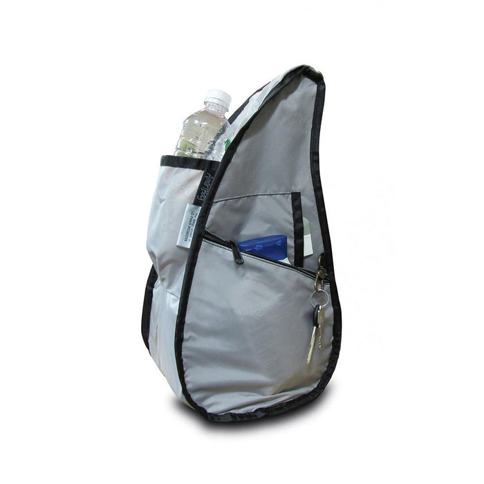 AmeriBag Healthy Back Bag with external side pocket for water bottle storage