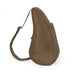 AmeriBag Healthy Back Bag in brown microfiber with ergonomic strap
