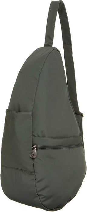 Green AmeriBag Healthy Back Bag featuring a secure zipper closure
