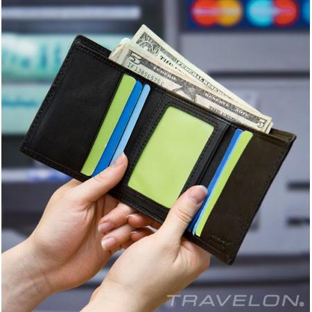 RFID Safe Classic Tri-Fold Wallet - Jet-Setter.ca