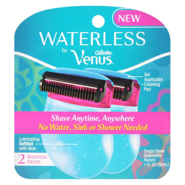 Gillette Venus Waterless Disposable Razor with moisture bars