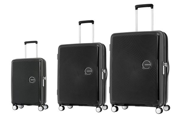 American Tourister Curio 3-piece hardside luggage set with spinner wheels