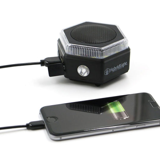 HEX Bluetooth Speaker + Portable Charger & Flashlight