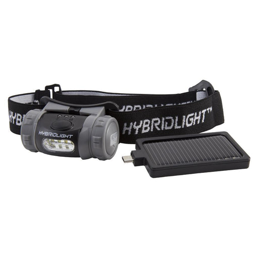 HybridLight LED Solar Headlamp