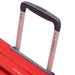 Red Samsonite Base Boost expandable spinner with top handle display
