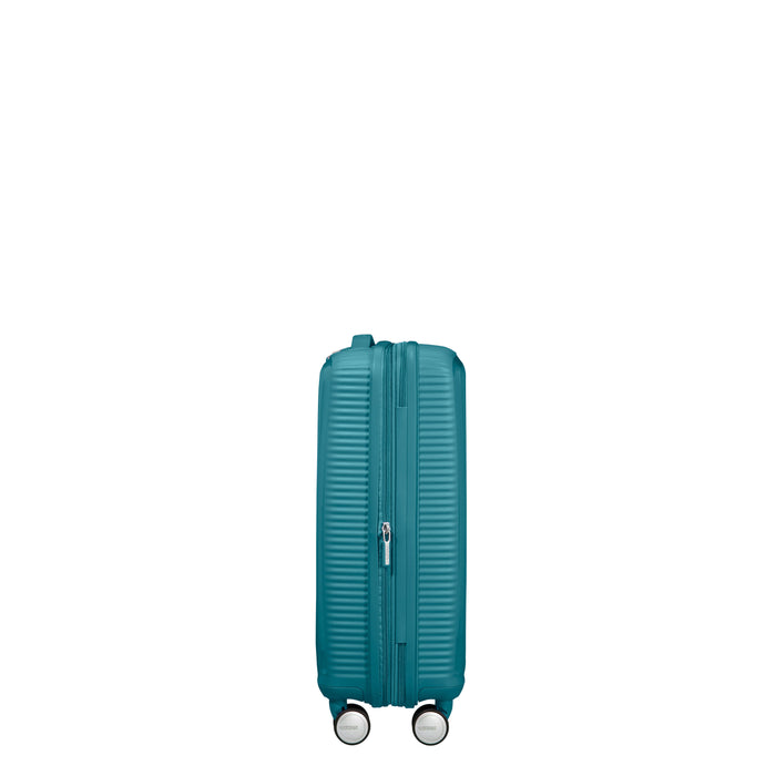 American Tourister Curio 55cm carry-on spinner in teal color