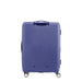 American Tourister Curio purple medium suitcase on white