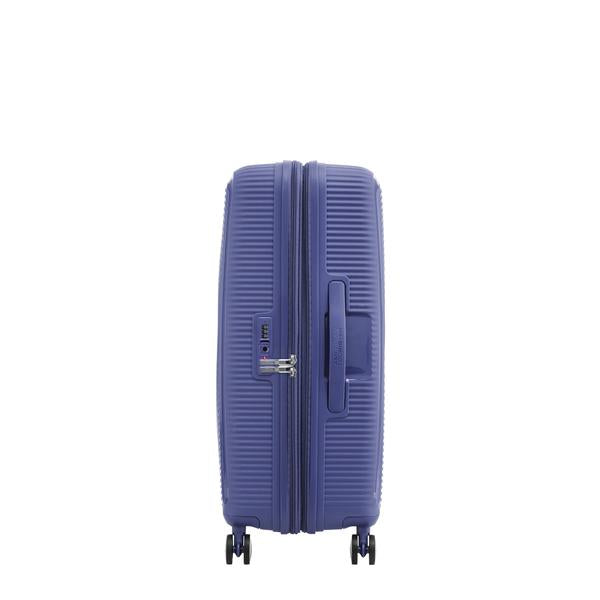 Durable American Tourister Curio hardside spinner with four wheels