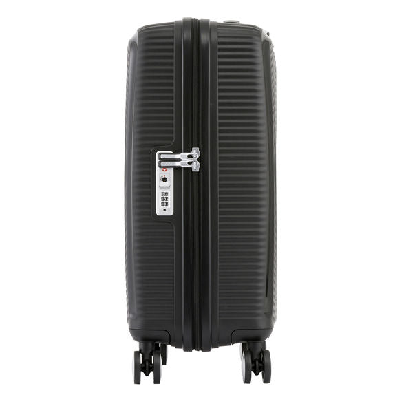 American Tourister Curio medium-sized expandable spinner in black