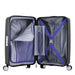 Combination of black and blue American Tourister Curio suitcases