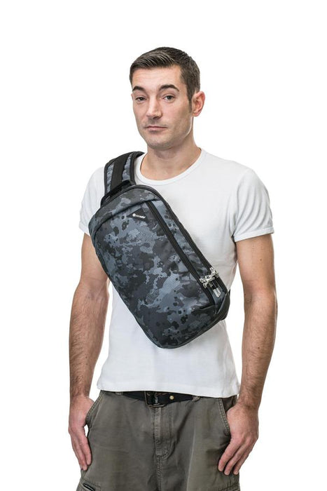 Pacsafe Vibe 325 Econyl® Anti-Theft Recycled Sling Pack — Jet