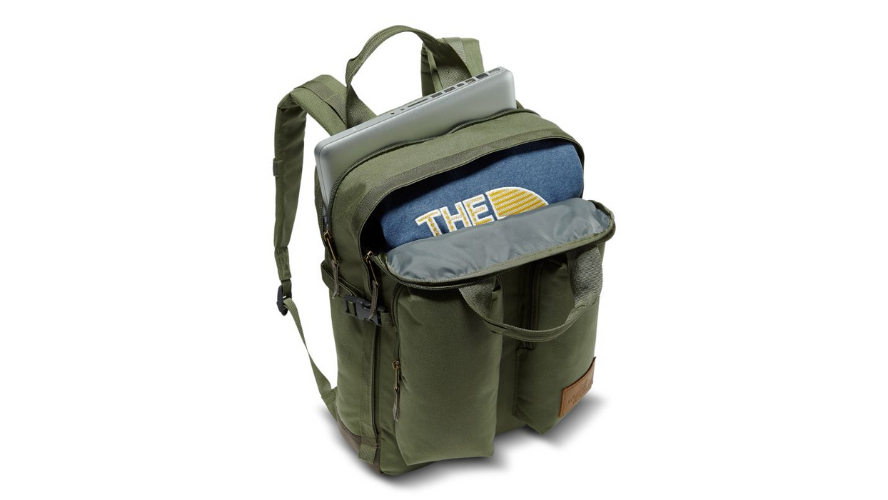 The north face mini 2025 crevasse backpack in black