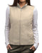 Breathable, lightweight fabric construction of a women's ScotteVest