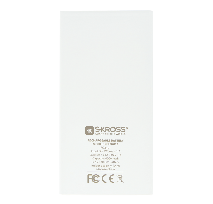 Skross Reload 6 Powerbank - 6000 Mah