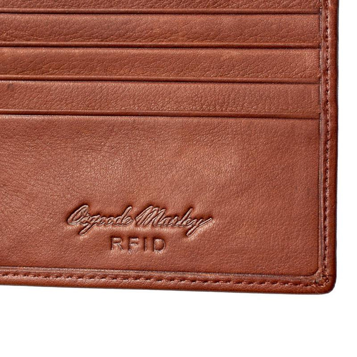 Leather Thin-Fold RFID Blocking Wallet - Jet-Setter.ca