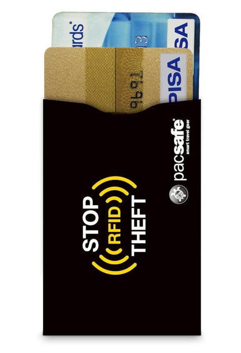 Pacsafe RFID-Blocking credit sleeve 25 Jet-Setter.ca Pacsafe RFID-Blocking credit sleeve 25 Jet-Setter.ca