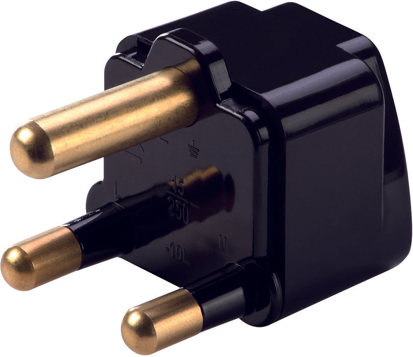 Grounded South Africa and India Adapter Plug
